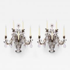 Pair of 5 Light Sconces - 4455216