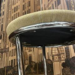 Pair of 80s Yellow Bar Stools - 3815064