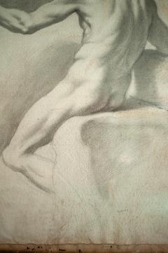 Pair of Academic Nudes Neoclassical Artist Early 19th Century - 4662774