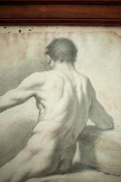 Pair of Academic Nudes Neoclassical Artist Early 19th Century - 4662776