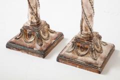 Pair of Adam Style Silver Candlesticks - 3679730