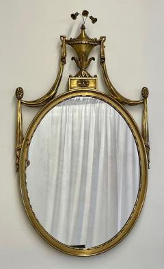 Pair of Adams Style Giltwood Wall Mirrors Console or Commode Mirrors - 2755526