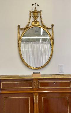 Pair of Adams Style Giltwood Wall Mirrors Console or Commode Mirrors - 2755530