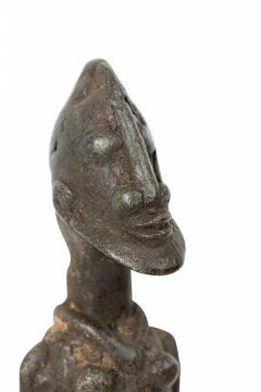 Pair of African Mali 20th Century Bronze Dogon Male Female Ancestor Figures - 4667398