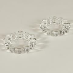 Pair of American 1960s glass decorative bowls - 3146468