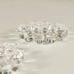 Pair of American 1960s glass decorative bowls - 3146470
