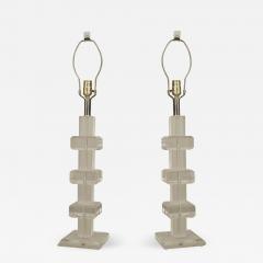 Pair of American 1970s Table Lamps - 470617