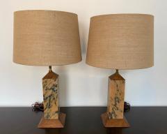 Pair of American Art Deco Mission 1920s Table Lamps - 2079830