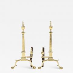 Pair of American Classical Style Andirons - 1914148