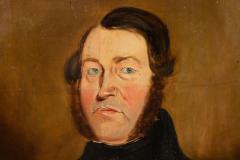 Pair of American Country Male and Female Portraits - 4516650