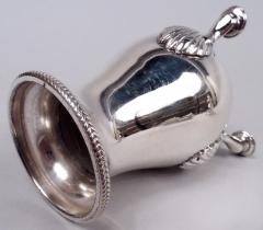 Pair of American Edwardian Classical Sterling Silver Pepper Shakers - 4117562
