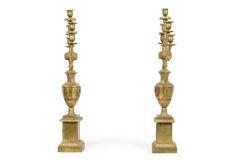 Pair of American Empire Bronze Dore Candelabras - 4519566