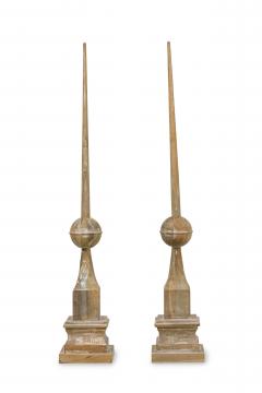 Pair of American Mid Century Wooden Architectural Elements - 4197307