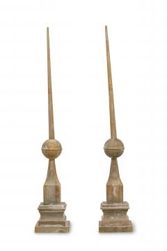 Pair of American Mid Century Wooden Architectural Elements - 4197308