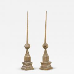 Pair of American Mid Century Wooden Architectural Elements - 4247405