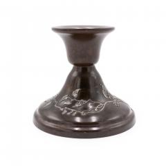 Pair of American Mission Bronze Candlesticks - 4661624