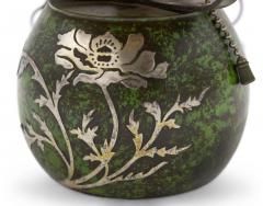 Pair of American Mission Heintz Art Metal Table Lamps - 1380020