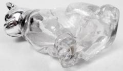 Pair of American Sterling Silver Dog Salt Pepper Shakers - 4380984