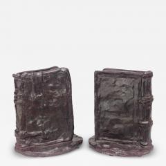 Pair of American Victorian Bronze Book Bookends - 4297849