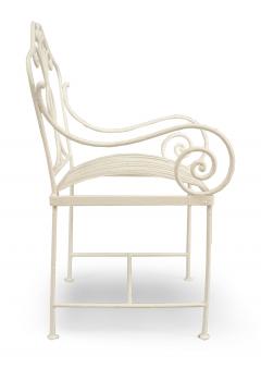 Pair of American Victorian Iron Armchairs - 4658604