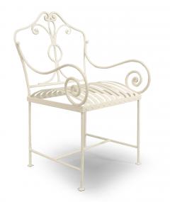 Pair of American Victorian Iron Armchairs - 4658605