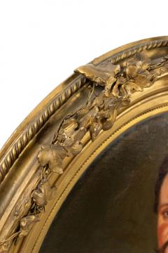 Pair of American Victorian Male and Female Portraits - 4640910