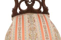 Pair of American Victorian Rosewood Side Chairs - 4639775