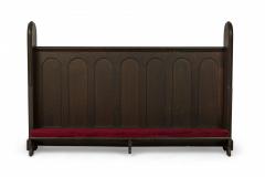 Pair of American Victorian Style Wooden Church Pew Kneelers - 4655398