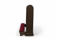 Pair of American Victorian Style Wooden Church Pew Kneelers - 4655400
