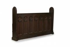 Pair of American Victorian Style Wooden Church Pew Kneelers - 4655401