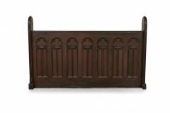 Pair of American Victorian Style Wooden Church Pew Kneelers - 4655402