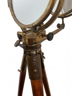 Pair of American heliograph reflector stands - 4668630
