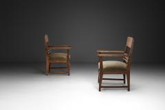 Pair of Amsterdamse School Armchairs The Netherlands ca 1920s - 4452409