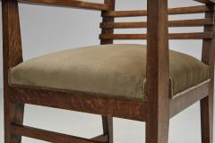 Pair of Amsterdamse School Armchairs The Netherlands ca 1920s - 4452414