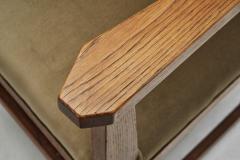 Pair of Amsterdamse School Armchairs The Netherlands ca 1920s - 4452415