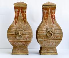 Pair of Ancient Chinese Pottery Jars - 2616281