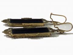 Pair of Antique 18K Enamel Spaniel Earrings Continental C 1875 - 512022
