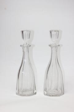 Pair of Antique American Blown Decanters 1850 United States - 2101128