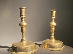 Pair of Antique Brass Candle Sticks - 2912585