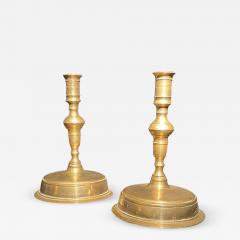 Pair of Antique Brass Candle Sticks - 2913330