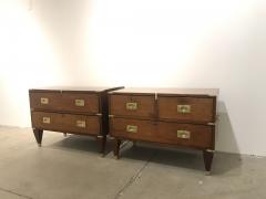 Pair of Antique Campaign Chests - 3430147