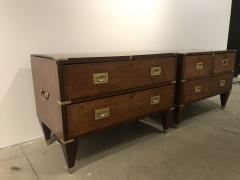 Pair of Antique Campaign Chests - 3430148