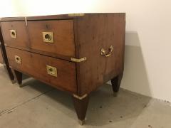 Pair of Antique Campaign Chests - 3430151