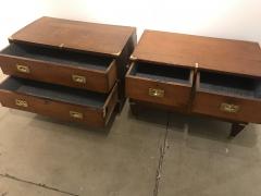 Pair of Antique Campaign Chests - 3430154