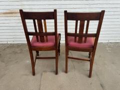 Pair of Antique Chairs w Barley Twist Legs - 4549444