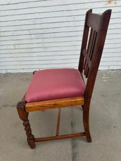 Pair of Antique Chairs w Barley Twist Legs - 4549445