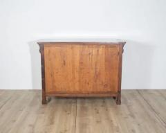 Pair of Antique Charles X Chests Of Drawers In Walnut Italy 19th - 4146795