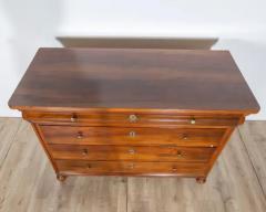 Pair of Antique Charles X Chests Of Drawers In Walnut Italy 19th - 4146804