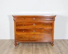 Pair of Antique Charles X Chests Of Drawers In Walnut Italy 19th - 4146805