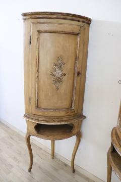 Pair of Antique Corner Cupboards of the Period Louis XV - 3743196